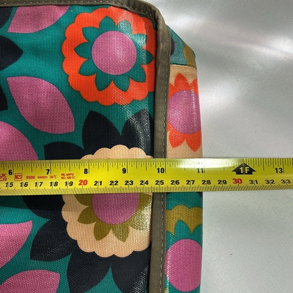 2/$30 Fossil Women's Floral Teal Crossbody Bag - Picture 10 of 12